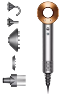 Uscător de păr Dyson Supersonic HD07, 1600W, Nickel/Cooper