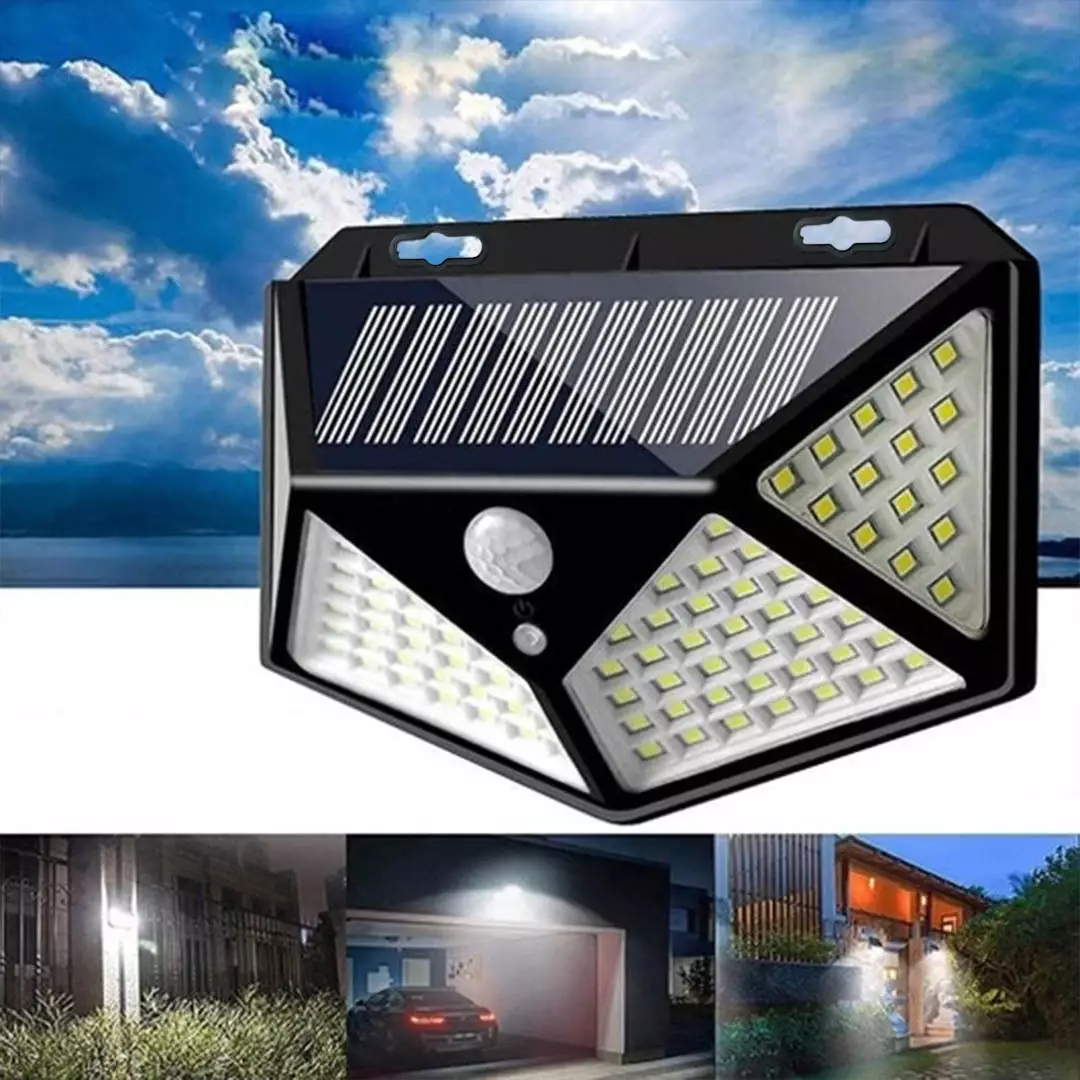 LAMPA SOLARA LED CU SENZOR DE MISCARE (BK-114)