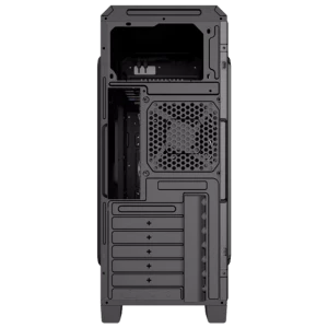 Carcasă PC Gamemax G563, Midi-Tower, Fără PSU, Negru