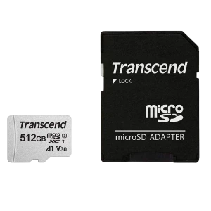 Card de Memorie Transcend MicroSDXC Class 10, 512GB (TS512GUSD300S-A)