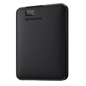 Внешний портативный жесткий диск Western Digital WD Elements,  4 TB, Чёрный (WDBU6Y0040BBK-WESN)