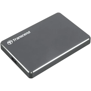 HDD portabil extern Transcend StoreJet 25C3, 1 TB, Grey (TS2TSJ25C3N)