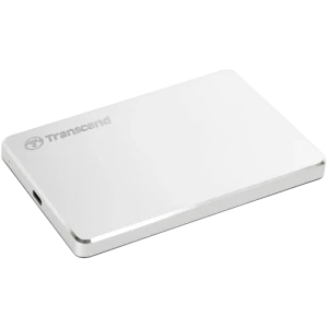 Внешний портативный жесткий диск Transcend StoreJet 25C3S, 2 TB, Серебристый (TS2TSJ25C3S)