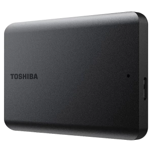 HDD portabil extern Toshiba Canvio Basics, 2 TB, Negru (HDTB520EK3AA)