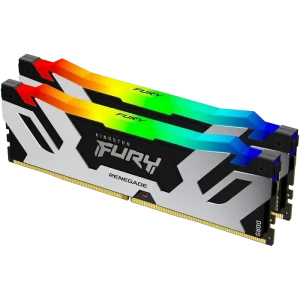 Memorie RAM Kingston FURY Renegade RGB, DDR5 SDRAM, 6400 MHz, 96GB, KF564C32RSAK2-96