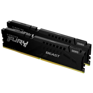 Memorie RAM Kingston FURY Beast, DDR5 SDRAM, 6400 MHz, 64GB, KF564C32BBEK2-64