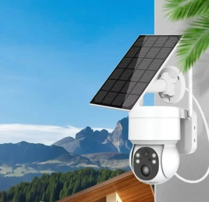 БЕСПРОВОДНАЯ КАМЕРА НАБЛЮДЕНИЯ С СОЛНЕЧНОЙ ПАНЕЛЬЮ