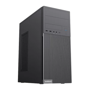 Carcasă PC Sohoo 2815BK, Midi-Tower, ATX, Negru