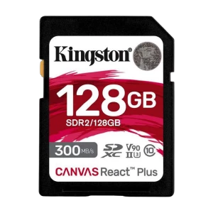 Card de Memorie Kingston Canvas React Plus, 128GB (SDR2/128GB)
