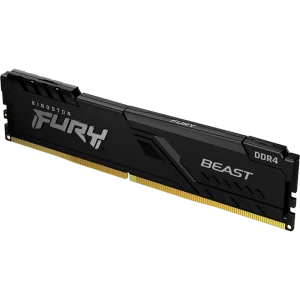 Оперативная память Kingston FURY Beast, DDR4 SDRAM, 3200 МГц, 8Гб, KF432C16BB/8