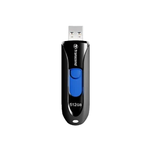 Memorie USB Transcend JetFlash 790, 512GB, Negru/Albastru