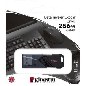 Memorie USB Kingston DataTraveler Exodia Onyx, 256GB, Negru
