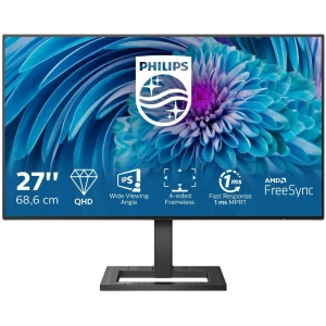 27" Monitor PHILIPS 275E2FAE, IPS 2560x1440 WQHD, Negru