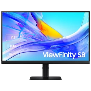 27" Монитор Samsung S27D804UA, IPS 3840x2160 4K UHD, Чёрный