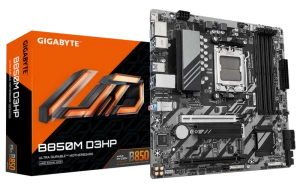 Материнская плата Gigabyte B850M D3HP, AM5, AMD B850, Micro-ATX