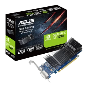 Видеокарта ASUS GT1030-SL-2G-BRK,  2ГБ GDDR5 64бит
