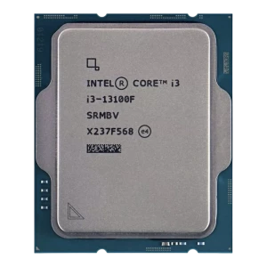 Процессор Intel Core i3-13100F, Нет встроенной графики, Tray