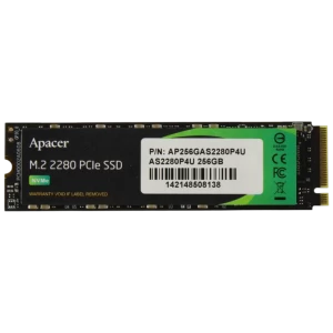 Unitate SSD Apacer AS2280P4U, 256GB, AP256GAS2280P4U-1