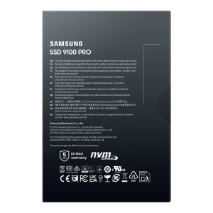 Unitate SSD Samsung 9100 PRO, 4096GB, MZ-VAP4T0BW