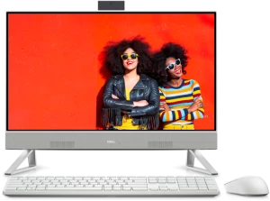 Computer All-in-One DELL Inspiron 5410, 23,8", Intel Core i5-1235U, 8GB/1280GB, Windows 11 Home, Pearl White