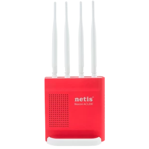 Router fără fir Netis WF2681, Roșu