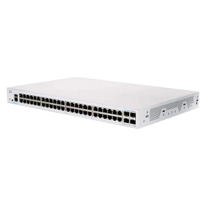 Сетевой коммутатор Cisco CBS250-48T, 48x 10/100/1000 Мбит/с, 4x SFP