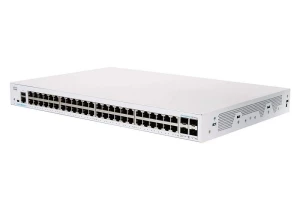 Сетевой коммутатор Cisco CBS350-48T, 48x 10/100/1000 Мбит/с, 4x SFP