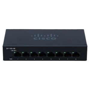 Сетевой коммутатор Cisco SF110D-08, 8x 10/100 Мбит/с