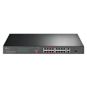 Comutator PoE TP-LINK TL-SL1218P, 16x IEEE 802.3af/at