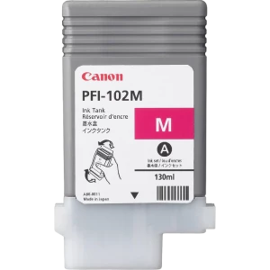 Картридж чернильный Canon PFI-102, 130мл, Пурпурный