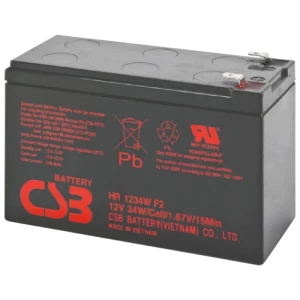 Аккумулятор для резервного питания CSB HR-1234, 12В 9