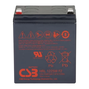 Аккумулятор для резервного питания CSB HRL1225W, 12В 6