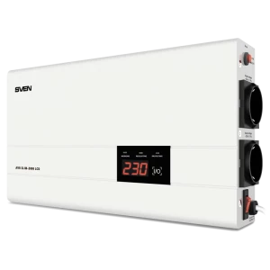 Stabilizator de Tensiune SVEN SLIM AVR-2000 LCD, 2000VA