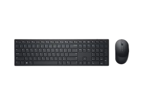 Клавиатура и мышь DELL KM5221W, Беспроводное, Чёрный