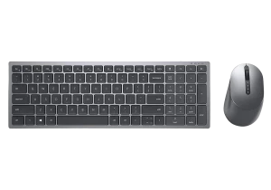 Клавиатура и мышь DELL KM7120W, Беспроводное, Серый