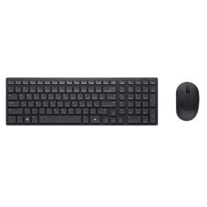 Set Tastatură + Mouse DELL KM555, Fără fir, Negru