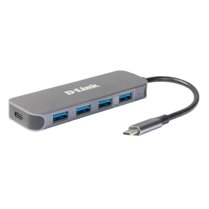 USB-концентратор D-Link DUB-2340, Серый