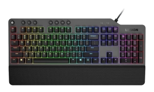 Tastatură Lenovo Legion K500, Cu fir, Negru