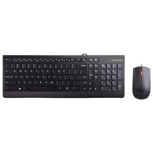 Set Tastatură + Mouse Lenovo 4X30L79912, Cu fir, Negru