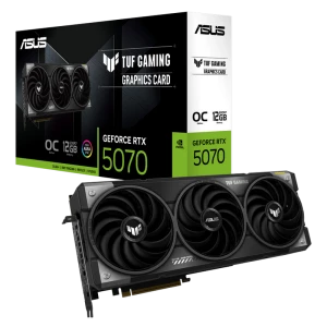 Placă Video ASUS TUF-RTX5070-O12G-GAMING, 12GB GDDR7 192bit