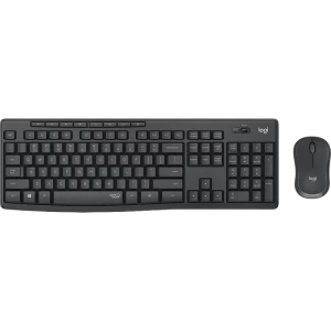 Set Tastatură + Mouse Logitech MK295, Fără fir, Negru