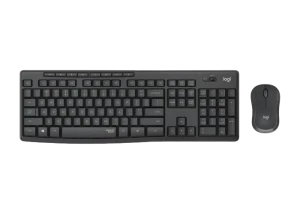 Set Tastatură + Mouse Logitech MK295, Fără fir, Negru