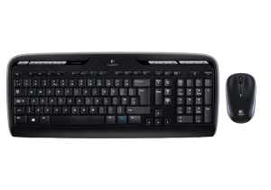 Клавиатура и мышь Logitech MK330, Беспроводное, Чёрный