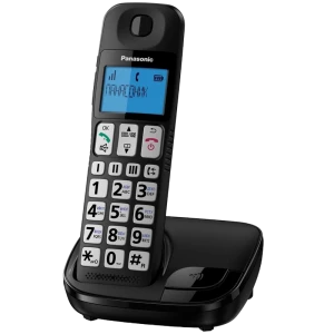 Telefon DECT Panasonic KX-TGE110, Negru