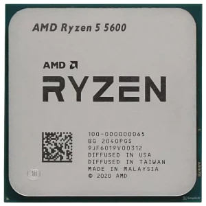 Процессор AMD Ryzen 5 5600, Нет встроенной графики, Wraith Stealth | Tray