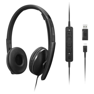 Căști Lenovo ANC Headset Gen 2 Teams, Negru