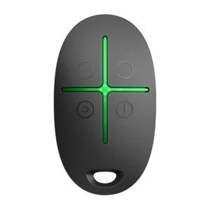 Buton de urgență Ajax SpaceControl, Negru