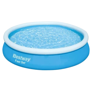 Piscină gonflabilă Bestway Fast Set, 6050L, Albastru/Alb, 57273