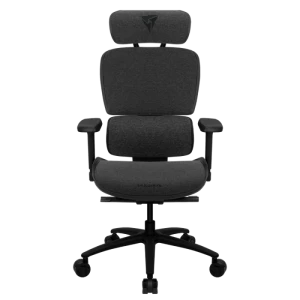 Офисное кресло ThunderX3 XTC Loft, Вентилируемая Cетка, Искусственная Кожа, Темно-серый
