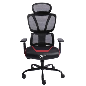 Игровое кресло Havit GC919, ПВХ Кожа, Черный | Красный